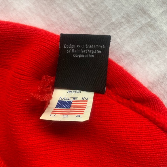 Vintage Dodge Motorsports Beanie Mopar Hat Toque Winter Hat - Picture 4 of 4